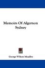 Memoirs Of Algernon Sydney
