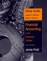 Study Guide to accompany Financial Accounting in an Economic Context 6th Edition