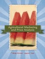 Agricultural Marketing and Price Analysis