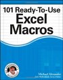 101 ReadyToUse Excel Macros