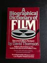 The Biographical Dictionary of Film