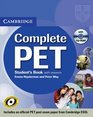 Complete PET Student's Book Pack