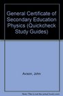 General Certificate of Secondary Education Physics