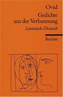 Gedichte aus der Verbannung Zweisprachig Lateinisch / Deutsch