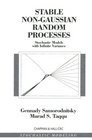 Stable NonGaussian Random Processes Stochastic Models with Infinite Variance