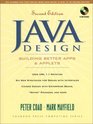 Java Design Building Better Apps and Applets