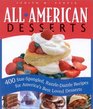 All American Desserts 400 StarSpangled RazzleDazzle Recipes for America's Best Loved Desserts