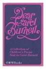 Dear Carol Burnett A collection of children's poems sent to Carol Burnett
