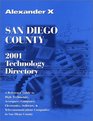 2001 San Diego County Technology Directory