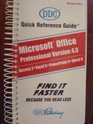 DDC Quick Reference Guide  Microsoft Office Professional Version 43