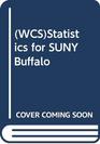 Statistics for SUNY Buffalo