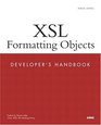 XSL Formatting Objects Developer's Handbook