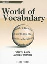 World of Vocabulary Tan Level
