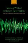 Making Wicked Problems Governable The Case of Managed Networks in Health Care
