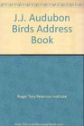 JJ Audubon Birds Address Book