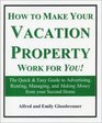 How to Make Your Vacation Property Work for You!: The Quick  Easy Guide to Advertising, Renting, Managing, and Making Money from Your Second Home (Revised Edition)