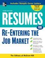 Resumes for ReEntering the Job Market