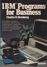 IBM programs for business