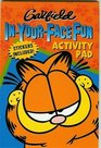 Garfield InYourFace Fun Activity Pad