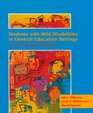 Students with Mild Disabilities in General Education Settings A Guide for Special Educators