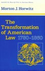 The Transformation of American Law 17801860