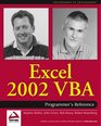 Excel 2002 VBA Programmers Reference