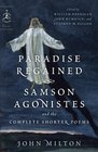 Paradise Regained (Modern Library Classics)
