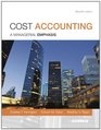 Cost Accounting Plus NEW MyAccountingLab with Pearson eText  Access Card Package