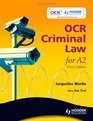 Ocr Criminal Law for A2