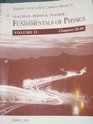 Fundamentals of Physics V 2 Chapters 2349 4e Sol