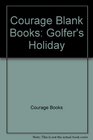 Golfers Holiday Lined Blank Books