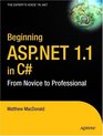 Beginning ASPNET 11 in C From Novice to Professional