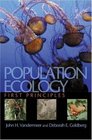 Population Ecology  First Principles