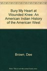 Bury My Heart at Wounded Knee An American Indian History of the American West