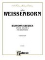 Bassoon Studies for Beginners Op 8