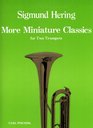 More Miniature Classics  for Two Trumpets