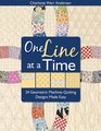 One Line at a Time 24 Geometric MachineQuilting Designs Made Easy