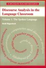 Discourse Analysis in the Language Classroom  Volume 1 The Spoken Language