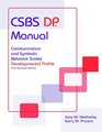 Csbs Dp Manual Communication and Symbolic Behavior Scales Developmental Profile