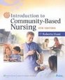 Introduction to CommunityBased Nursing and LPN to RN Transitions