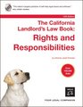 The California Landlord's Law Book Rights  Responsibilities Book with CDRom