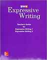 Expressive Writing  Additional Teacher's Guide  Levels 1 and 2
