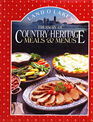Treasury of Country Heritage Meals and Menus