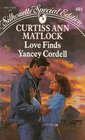 Love Finds Yancey Cordell