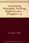 Acct Prin Working Papers Chapters 114
