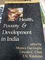 Health Poverty  Development in India