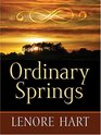 Ordinary Springs