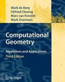 Computational Geometry Algorithms and Applications