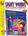 Sight Words for Older Students Book 1