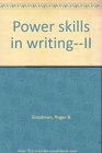 Power skills in writingII